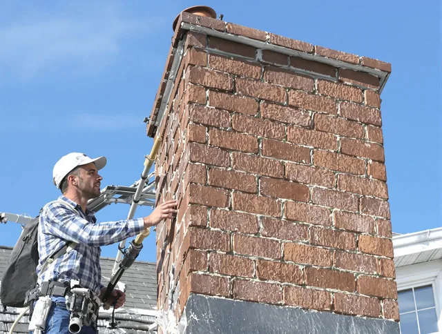 Brickwork for a chimney rebuild by Bell Gardens Chimney Sweep in Bell Gardens, CA