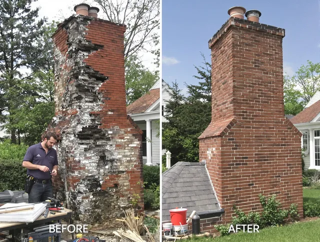 Bell Gardens Chimney Sweep performing a full chimney restoration in Bell Gardens, CA