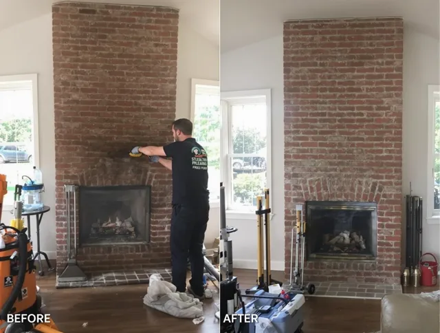 Finished chimney sweeping service by Bell Gardens Chimney Sweep in Bell Gardens, CA