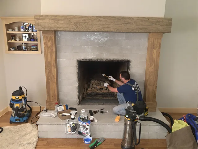 Detailed creosote removal process by Bell Gardens Chimney Sweep in Bell Gardens, CA